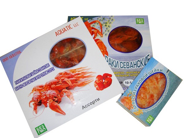Раки в ассортименте в Пятигорске