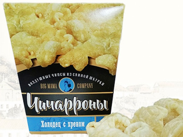 Чичарроны со вкусом холодца и хрена в Пятигорске