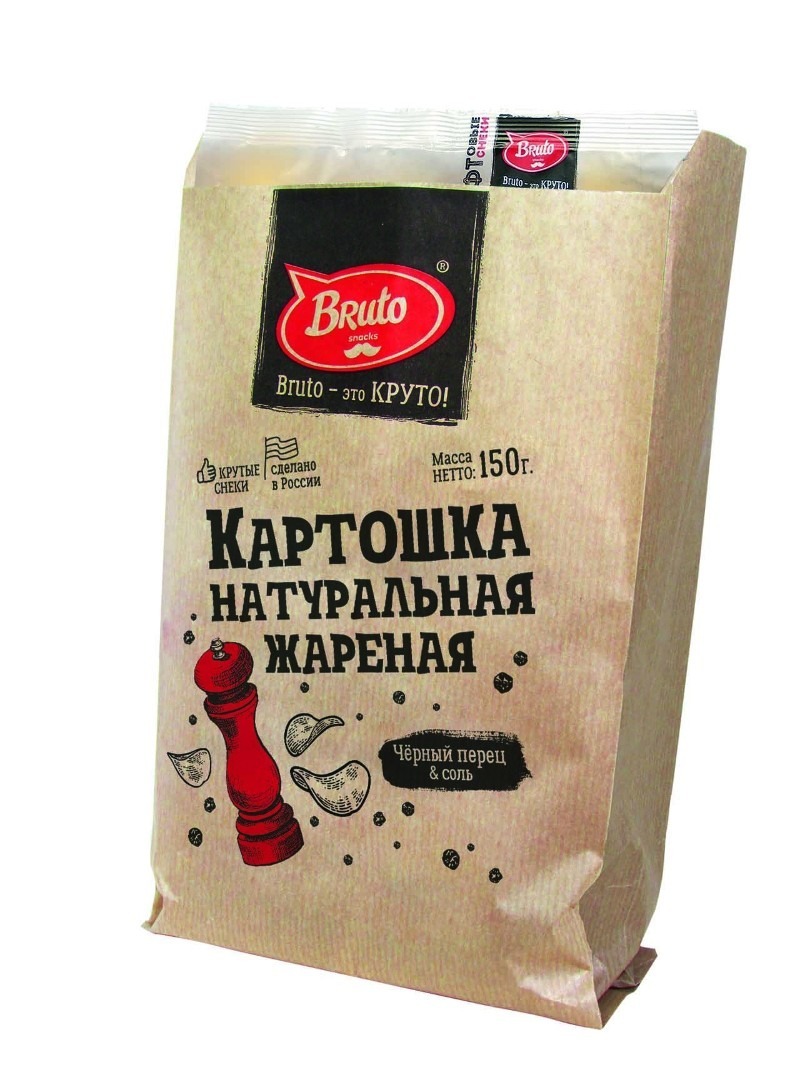 Картофель «Бруто» черный перец 130 гр. в Пятигорске