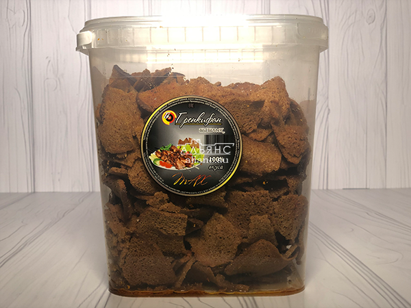 Ржаные гренки со вкусом шашлыка в Пятигорске