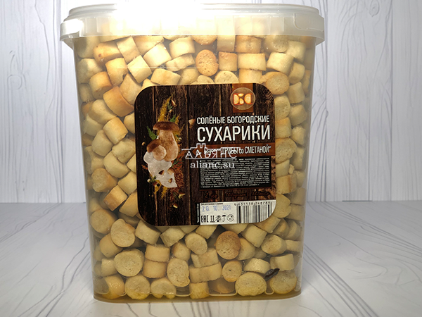 Сухарики с грибами и сметаной в Пятигорске