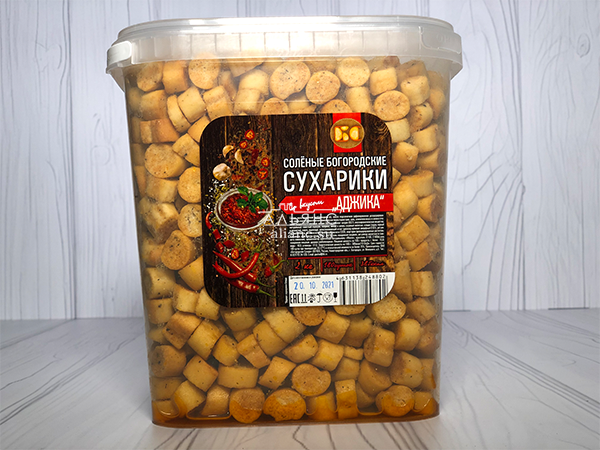 Сухарики с аджикой в Пятигорске