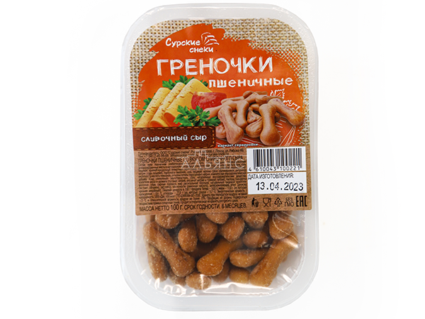 Сурские (ПШЕНИЧНЫЕ) Сливочный сыр (100 гр) в Пятигорске
