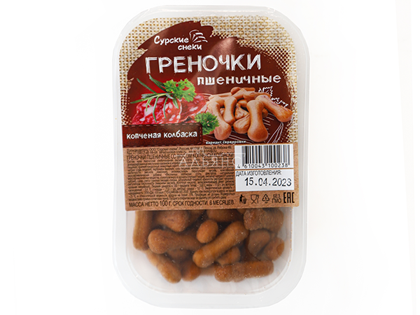 Сурские (ПШЕНИЧНЫЕ) Копченая колбаска (100 гр) в Пятигорске