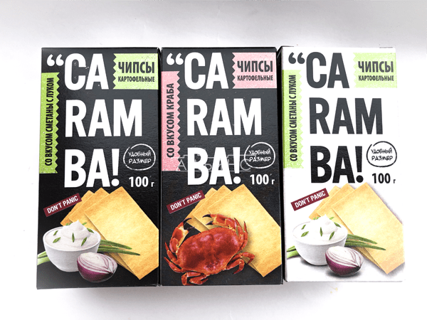 Чипсы "CARAMBA" ассорти 100 гр. в Пятигорске