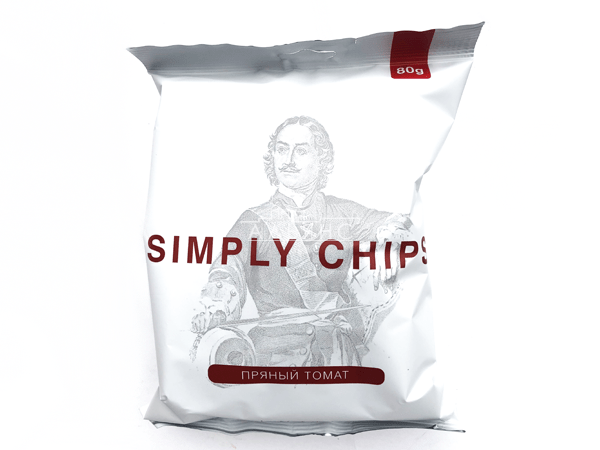 Картофельные чипсы "Simple chips" Пряный томат 80 гр. в Пятигорске